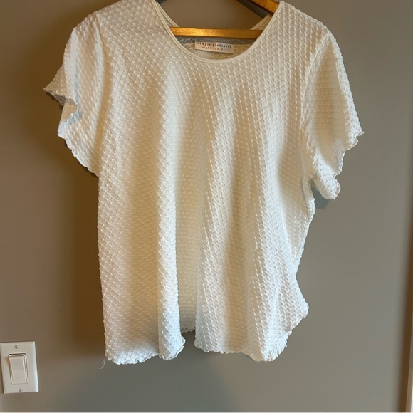 Simple Pleasures Night & Day - Short Sleeve Long Top & Palazzos Dot Collection - Picture 4 of 14